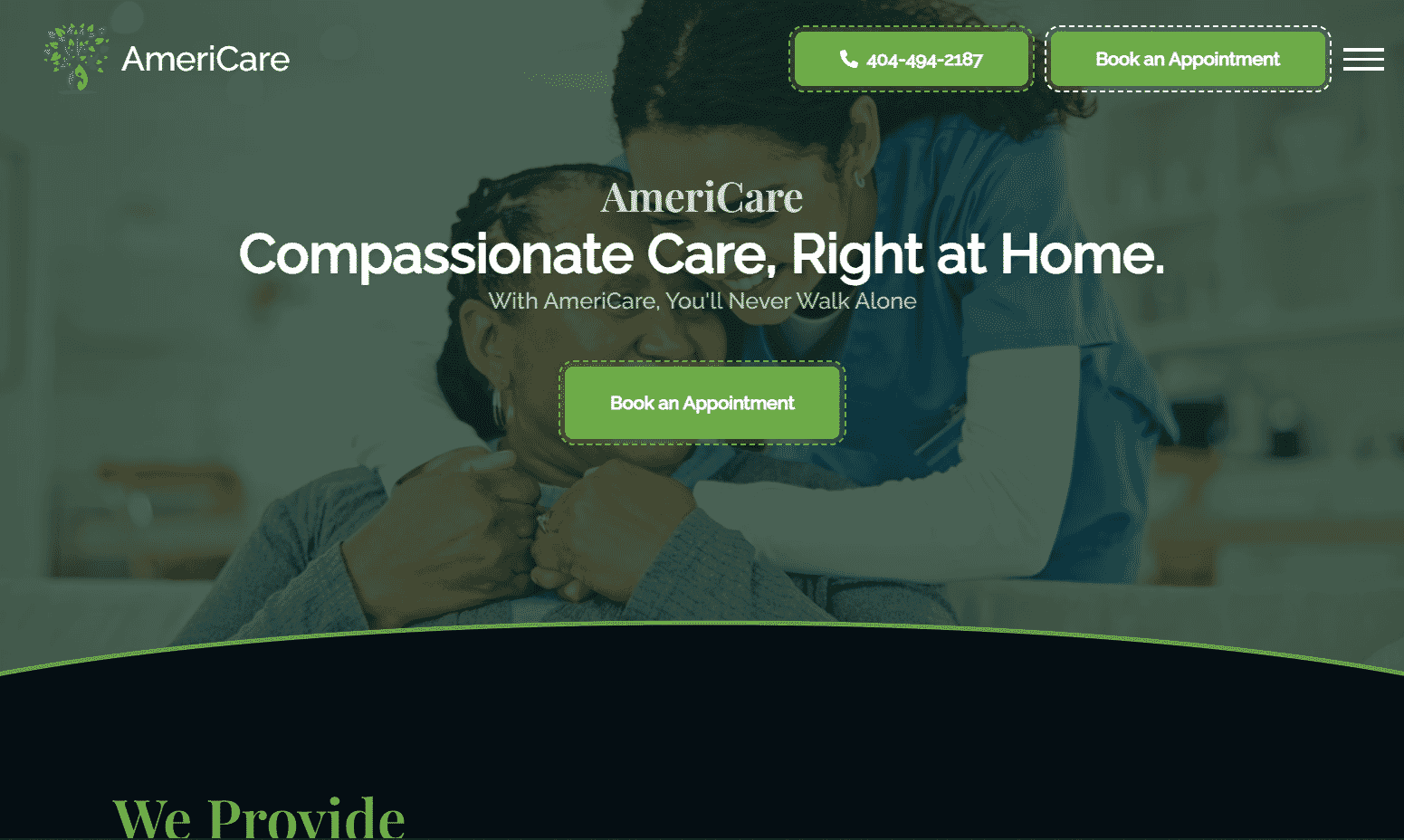 An image of the AmeriCare project.