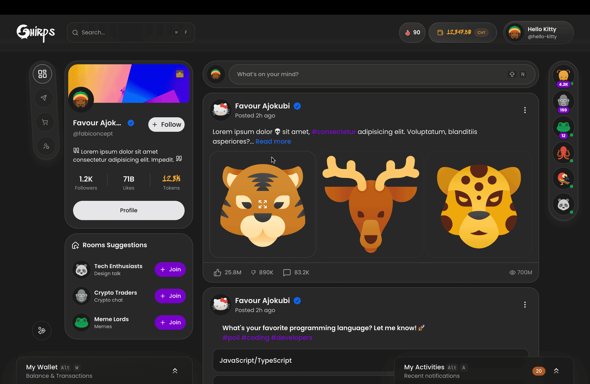 An image of the Chirps project.